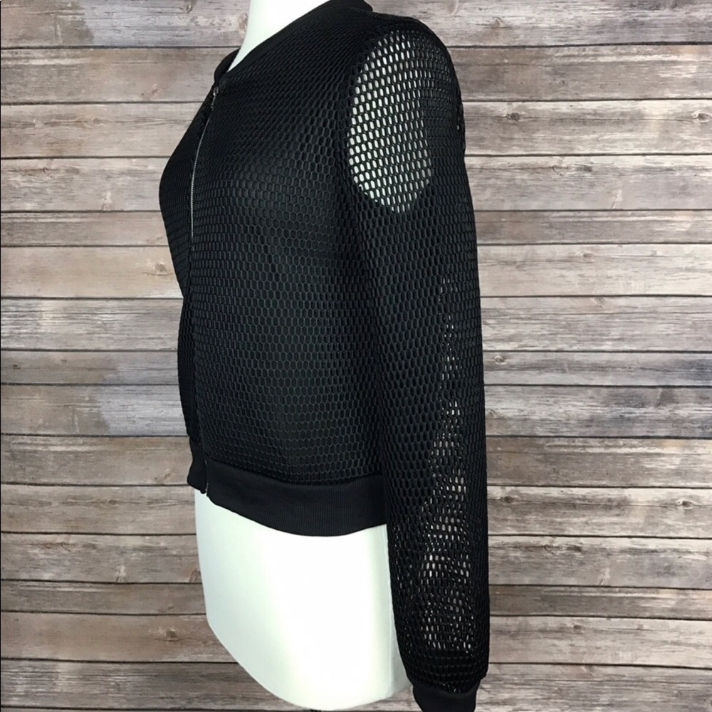 Mesh Jacket with Zipper - Picture 10 of 10